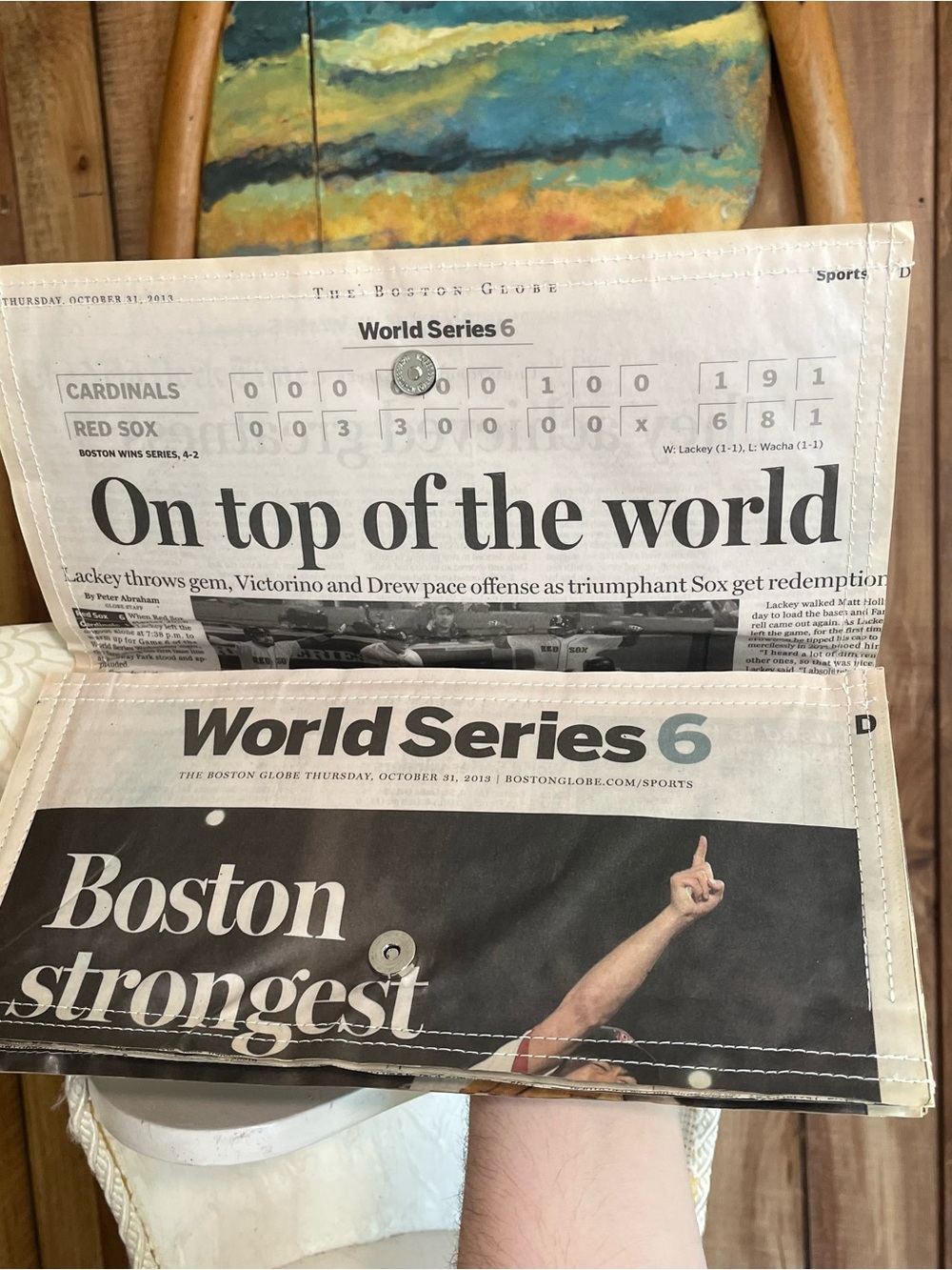 💋 Boston Red Sox World Series 2013 Clutch